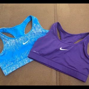 BUNDLE Nike GUC Med Sports Bras $20